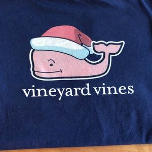 Vineyard Vines Christmas tee.  Size Medium